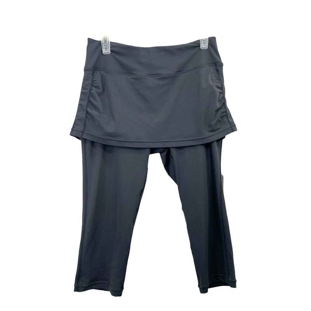 Coolibar skorts skirted crop leggings Size M pickleball tennis golf